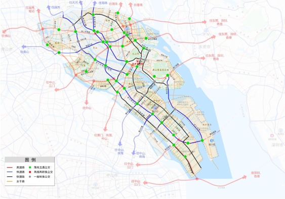 南沙新區(qū)道路快捷化改造及貨運(yùn)通道研究