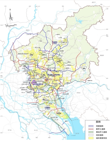 廣州市城市更新與區(qū)域交通協(xié)調(diào)規(guī)劃